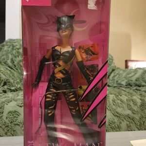Barbie Catwoman Doll - Black and Gold